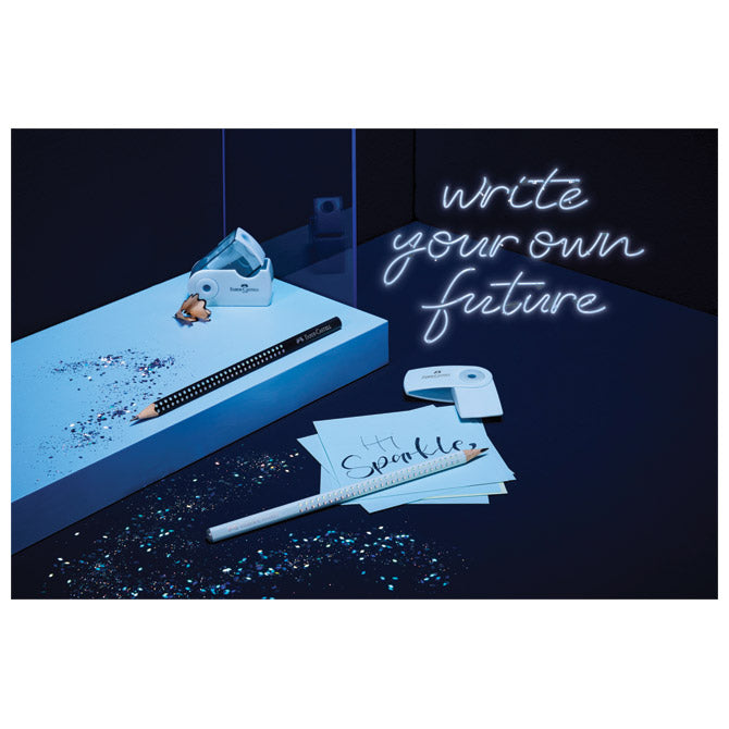 OLOVKA GRAFITNA B SPARKLE FABER-CASTELL 118251 SKY BLUE