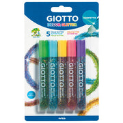 LJEPILO GLITTER 10,5MLX5BOJA GIOTTO CONFETTIS FILA 5454 BLISTER