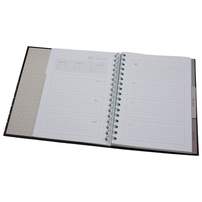 ORGANIZER 18X23CM 108L SPIRALNI S GUMICOM AQUAREL 1 MARKER 1793