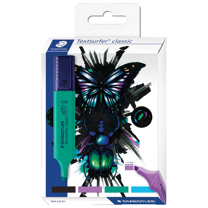 SIGNIR 1-5MM CLASSIC COOL&CUTE STAEDTLER 364 C4 E1 4BARVE BLISTER