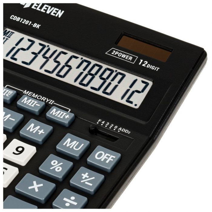 KALKULATOR KOMERCIJALNI 12MJESTA ELEVEN CDB-1201 BK CRNI