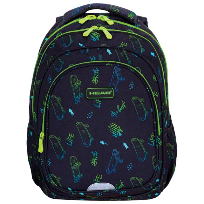 RUKSAK ŠKOLSKI-NOTEBOOK ANATOMSKI SKATE LIFESTYLE HEAD 502024115