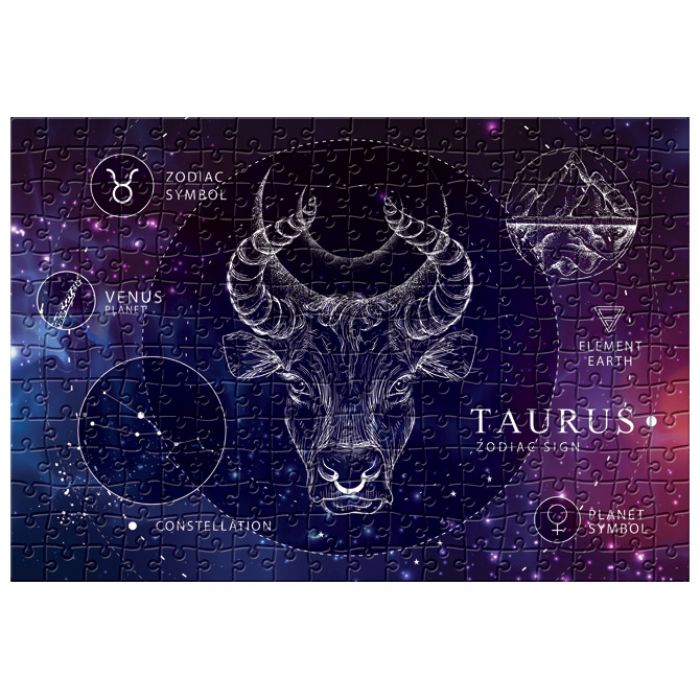 PUZZLE 250 KOM ZODIAC 2 TAURUS (BIK) INTERDRUK * DO ISTEKA ZALIHA