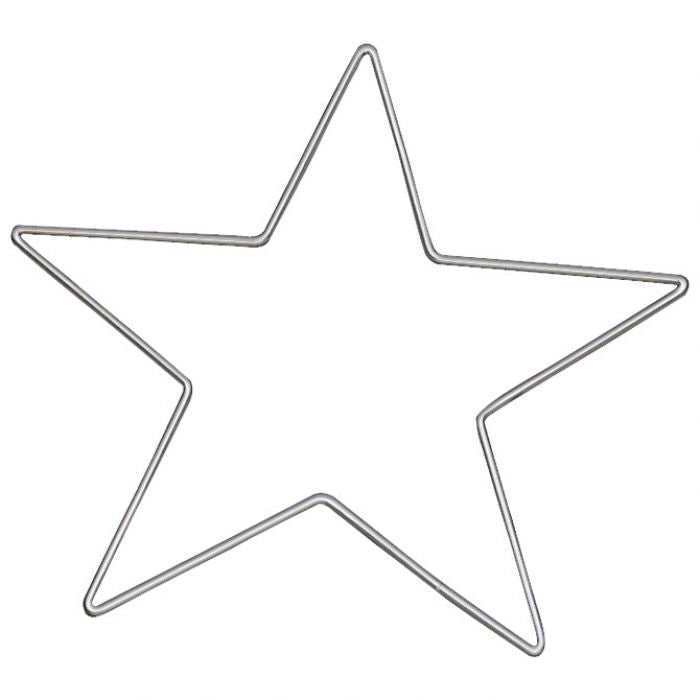 OBRUČ ZA DEKORACIJU METALNI ZVIJEZDA 25 CM KNORR PRANDELL 21-6785255