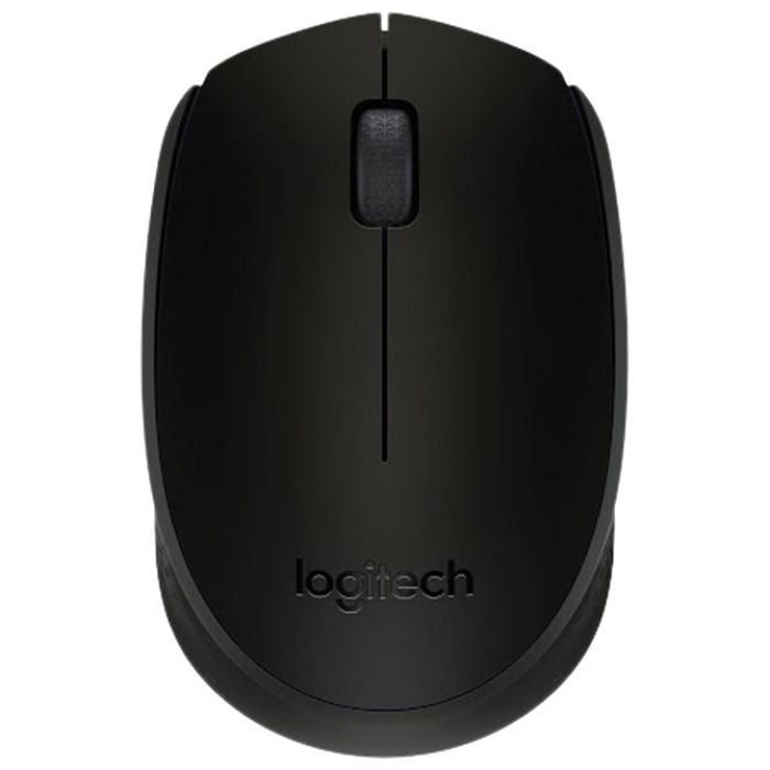 MIŠ USB 3TIPKE OPTIČKI BEŽIČNI B170 LOGITECH CRNI BLISTER