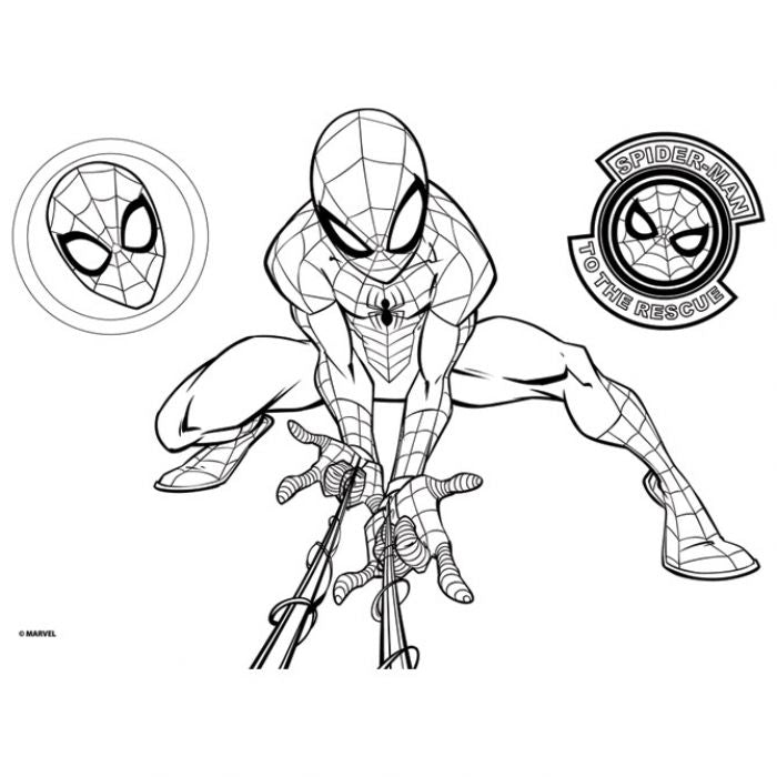 SET ZA BOJANJE SPIDERMAN DIAKAKIS 000508424