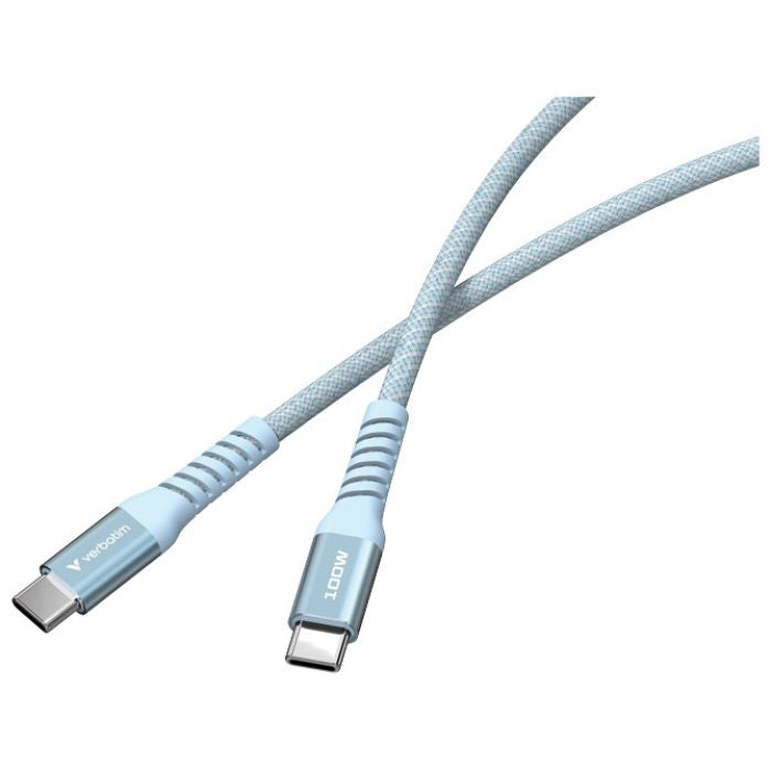 KABEL MAGNETSKI USB-C NA USB-C 100W 120 CM VERBATIM 31856 PLAVI