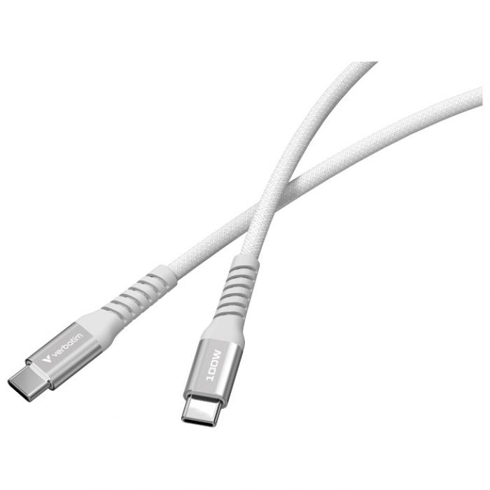 KABEL MAGNETSKI USB-C NA USB-C 100W 120 CM VERBATIM 31854 SIVI