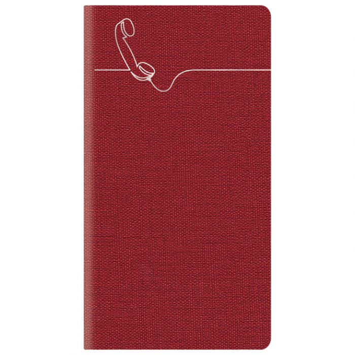 ADRESAR TELEFONSKI  70X150MM A-Z COLERE E41 BORDO
