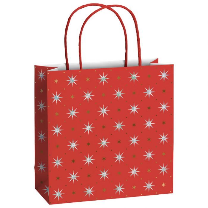 VREĆICE UKRASNE 20X20X8 CM NOVOGODIŠNJE STEWO 5115 99 SORTIRANO