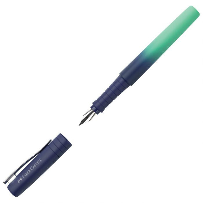 NALIVPERO POLY (M) FLOW FABER CASTELL 241018 TIRKZNO-PLAVO