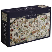 PUZZLE 1000 KOM MAP 1 INTERDRUK