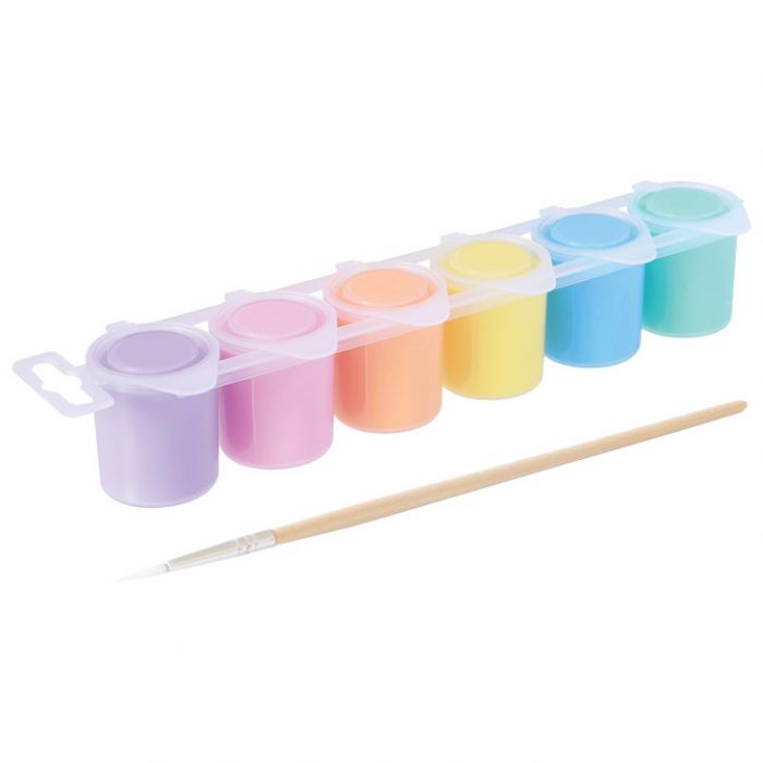 BOJA TEMPERA 25 ML U ČAŠI 6BOJA PRIMO 2534BRP6EP PASTEL BLISTER