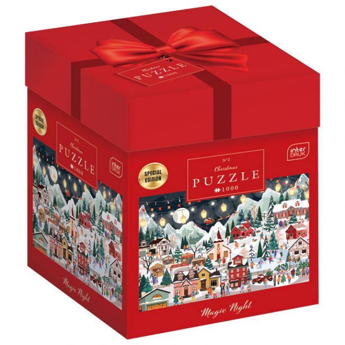 PUZZLE 1000 KOM CHRISTMAS "CHRISTMAS NIGHT" INTERDRUK