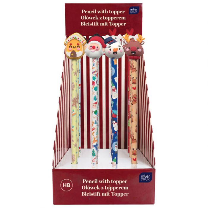 OLOVKA GRAFITNA CHRISTMAS INTERDRUK SORT