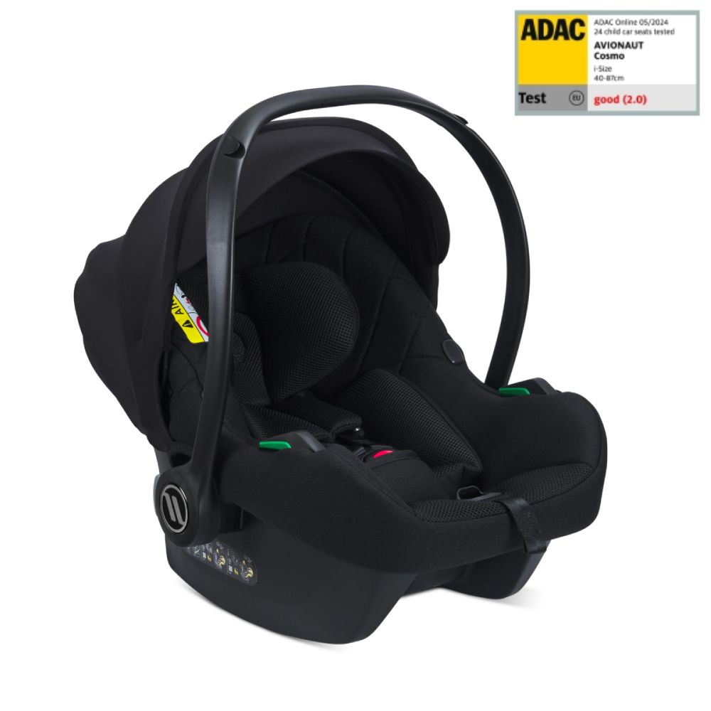 Autosjedalica Avionaut Cosmo Airflow 0-13 kg (40-87 cm), Black
