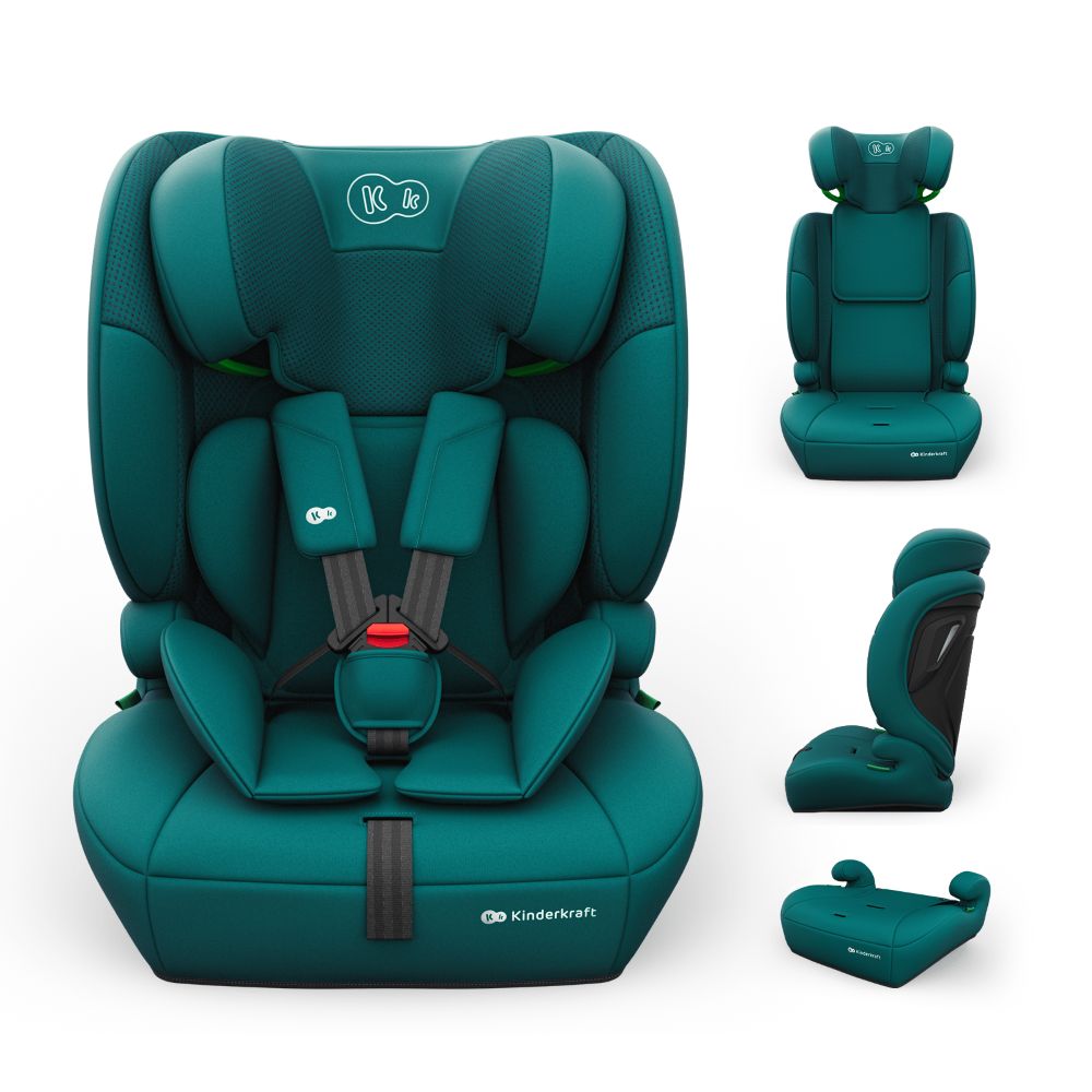 Kinderkraft autosjedalica Comfort Up 2 plus i-Size 9-36 kg (76-150 cm) bez Isofix-a, Green