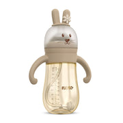 NENO MIO Rabbit 3u1 bočica za hranjenje 300 ml, Brown