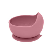 PETITE&MARS Silikonska zdjelica s vakuumom 360 ml Take&Match 6 m+, Dusty Rose