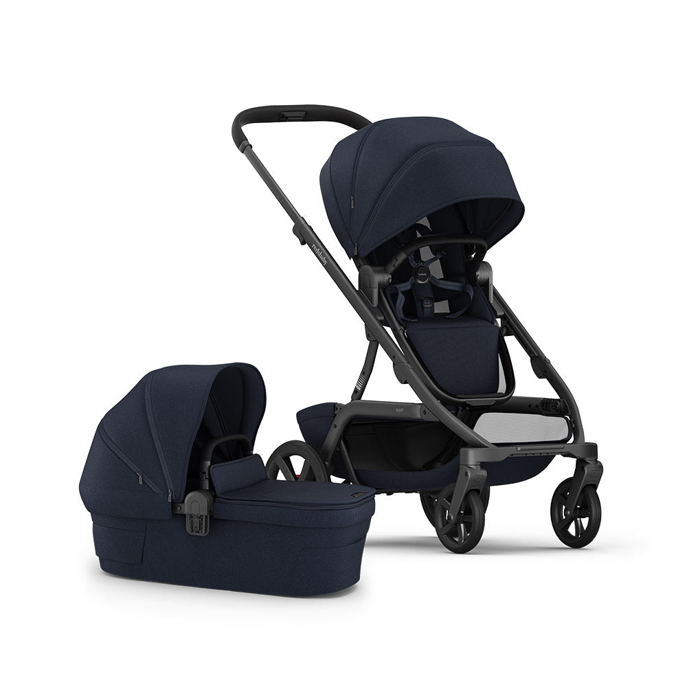 REDSBABY NUVO 2 Single dječja kolica 2u1, Midnight Blue