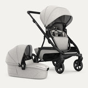 REDSBABY NUVO Twin dječja kolica 2u1 Gun Metal, Pebble M