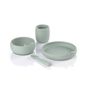 JANE Silikonski set za hranjenje od 4 dijela, Mint