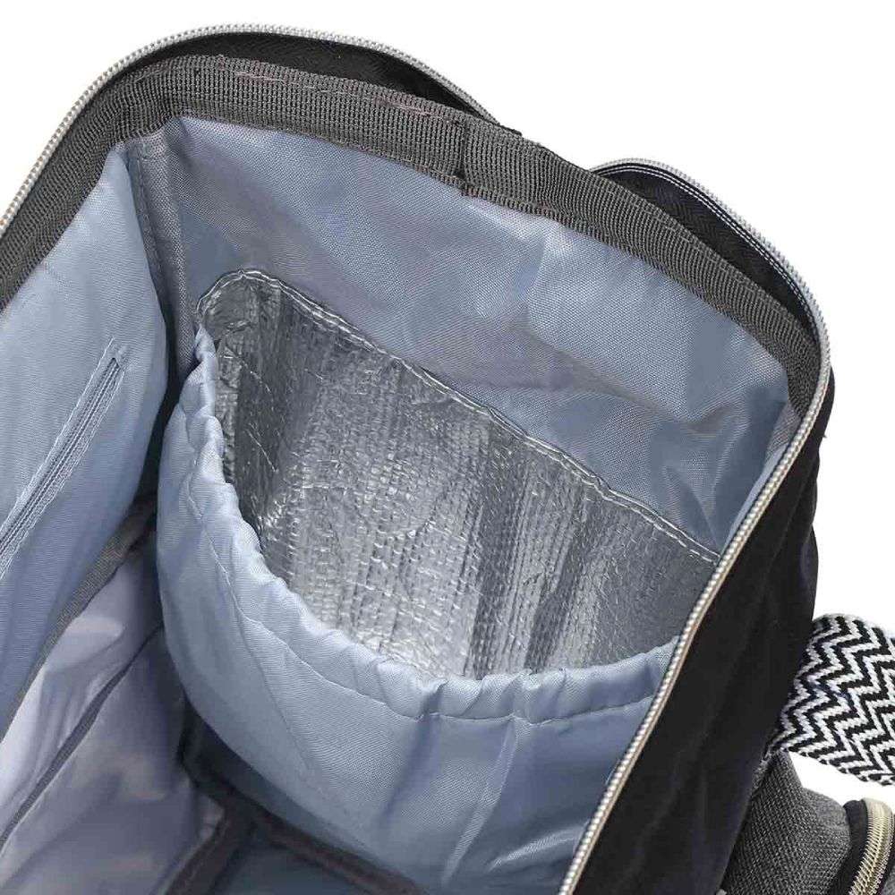 BabyOno Oslo Style ruksak za mame, crni