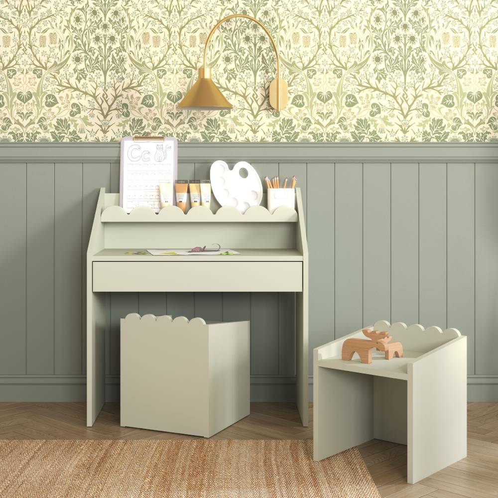 Bellamy Book Nook Montessori stolica, sage