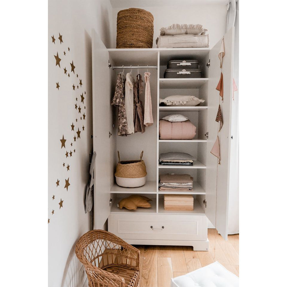 Bellamy Ines ormar Junior s 2 vrata visoki, ivory