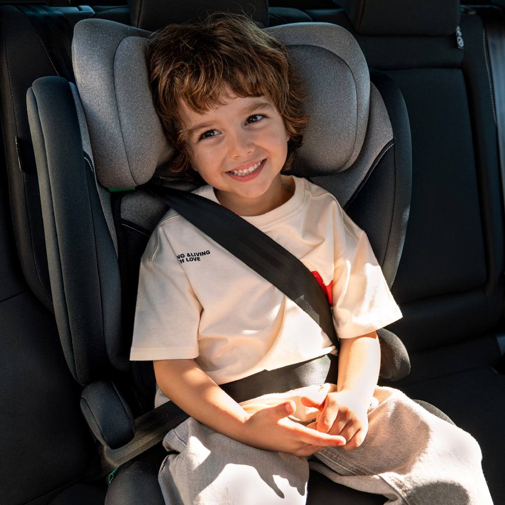 Kinderkraft autosjedalica I-Spark 2 Plus i-Size 15-36 kg (100-150 cm) bez Isofix-a, Grey