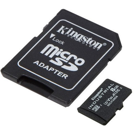 Kingston Technology Industrial 8 GB MicroSDHC UHS-I 10.razred