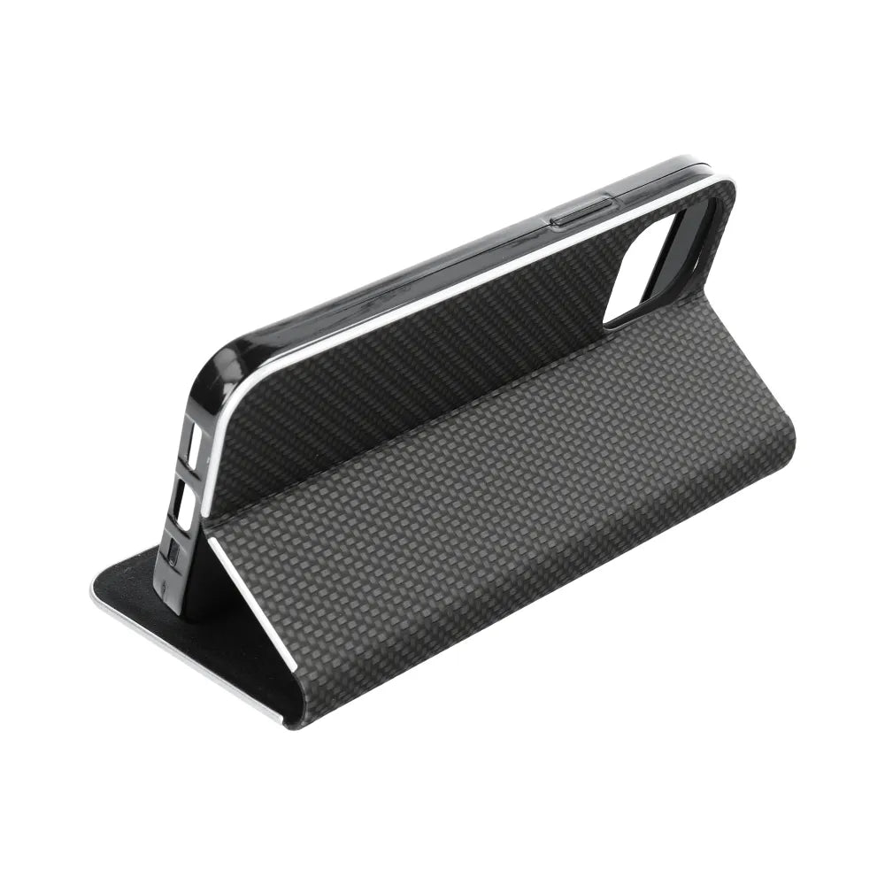 LUNA Book Carbon preklopna futrola za SAMSUNG GALAXY A14 4G crna