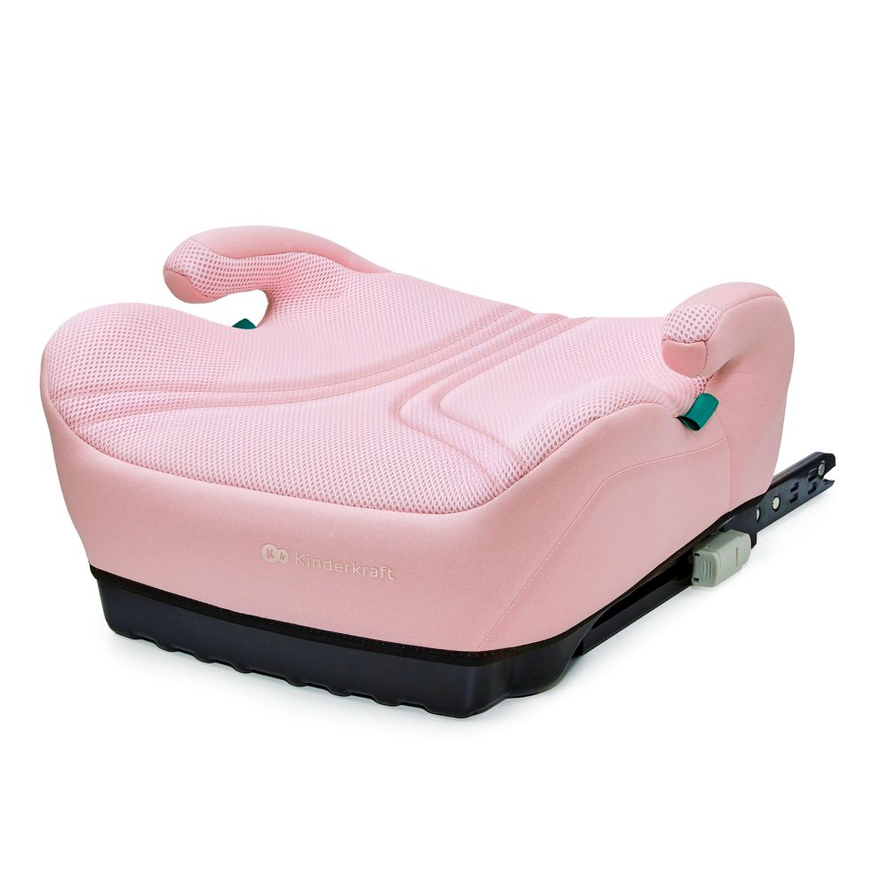 Kinderkraft booster autosjedalica I-BOOST 2 PRO i-Size s Isofixom (125-150 cm), roza