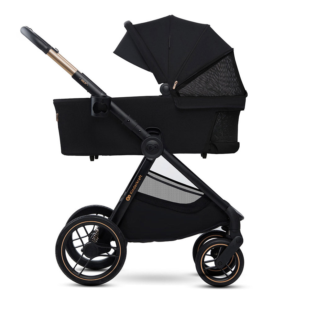 Kinderkraft dječja kolica Nea 2 2u1, Midnight Black