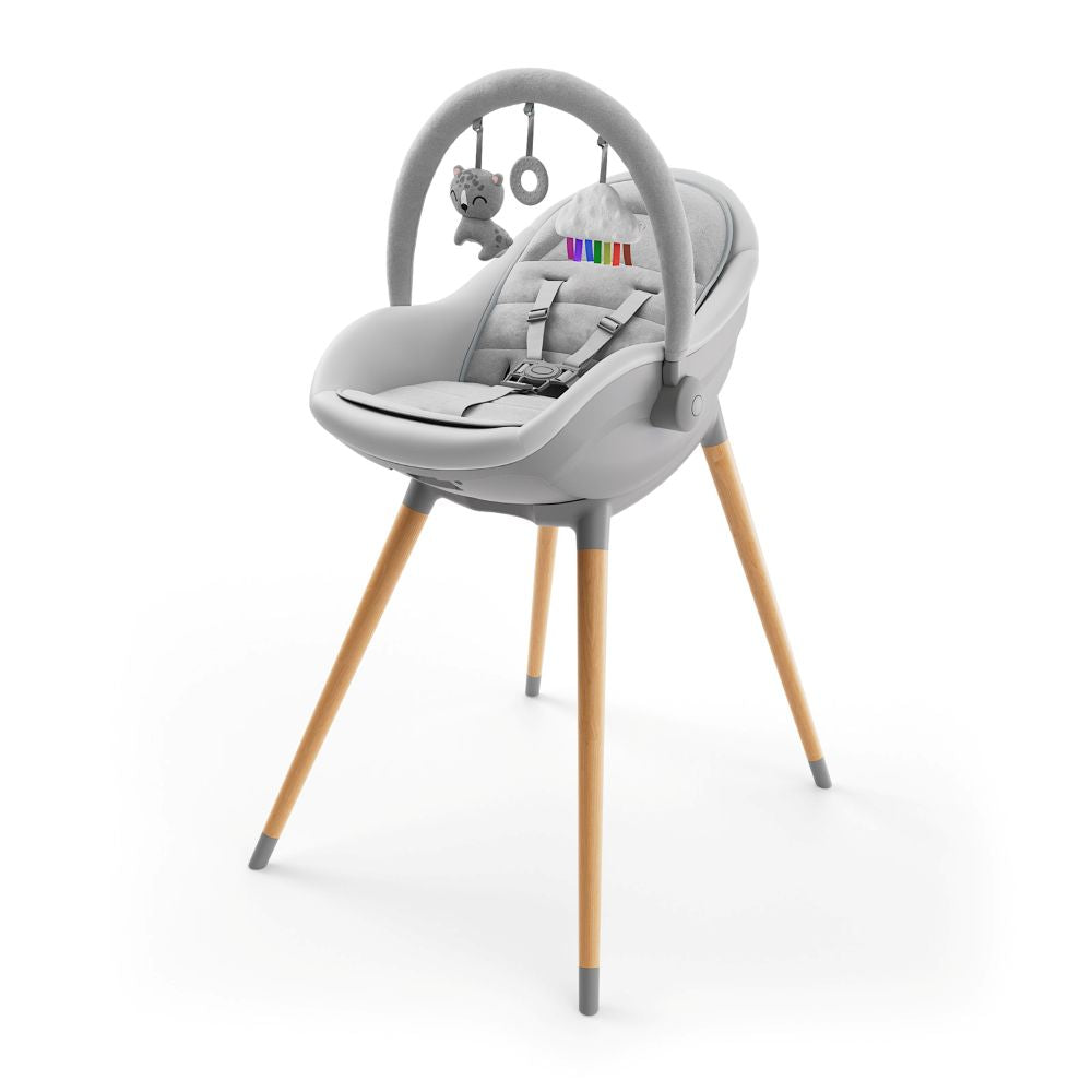 Kinderkraft Hranilica Fini UP 3u1, Grey