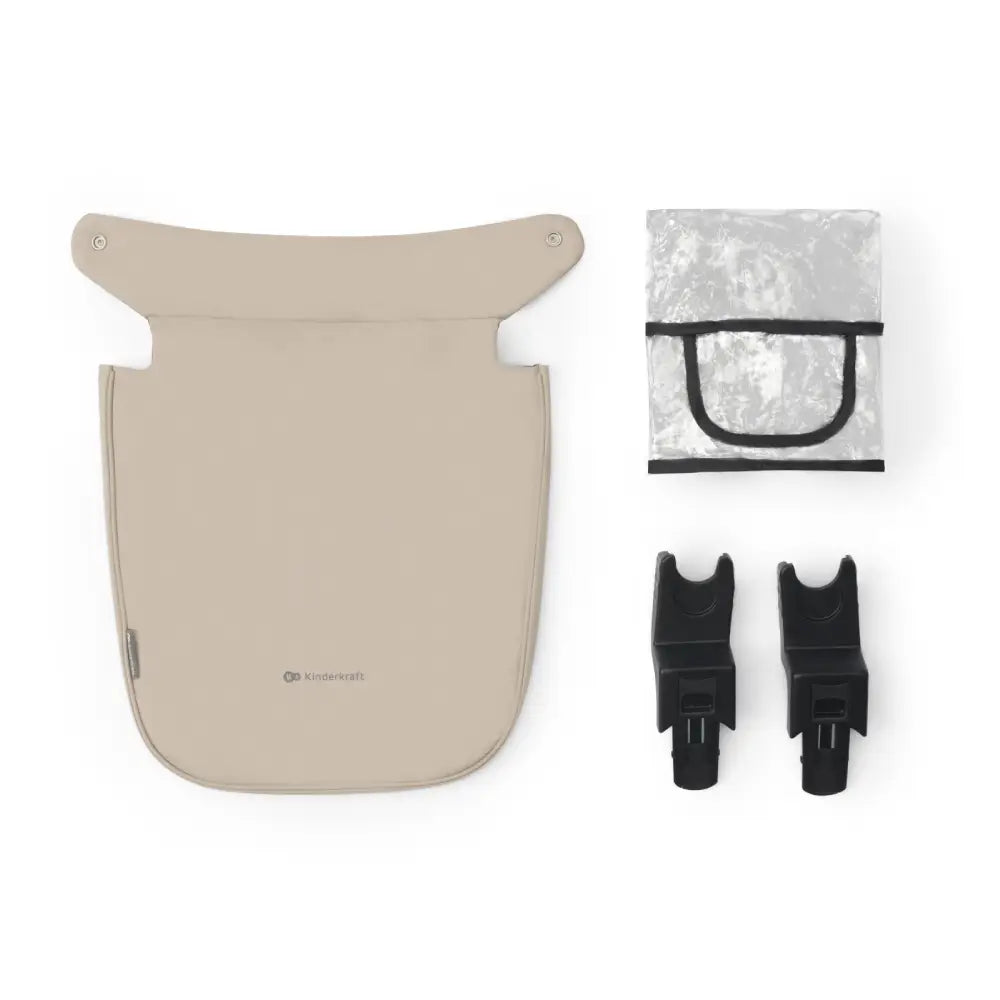 Kinderkraft Kolica NEWLY 3u1 MINK PRO, sand beige