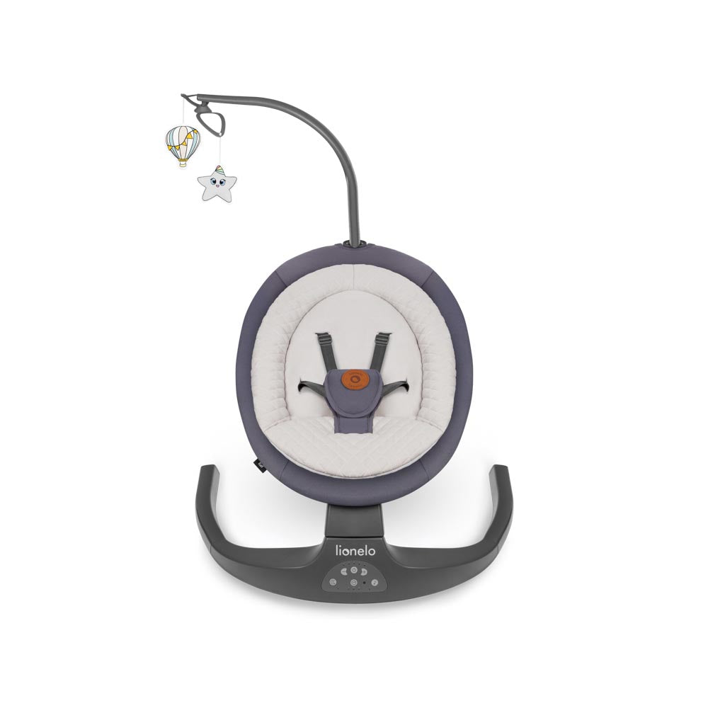 Lionelo električna ljuljačka 2u1 Ralf, Grey Graphite