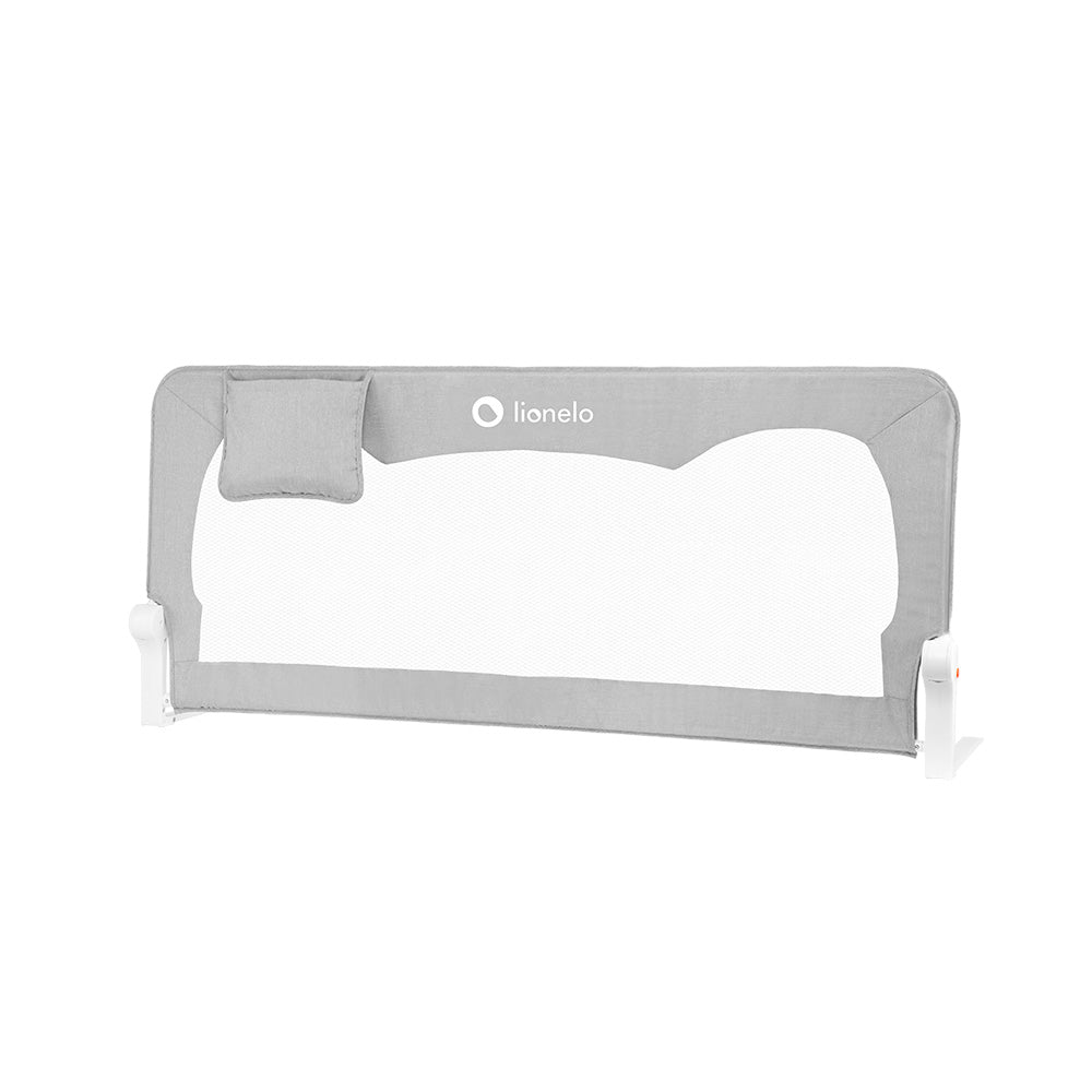 Lionelo zaštitna ograda za krevet Hanna 150x66 cm, Grey