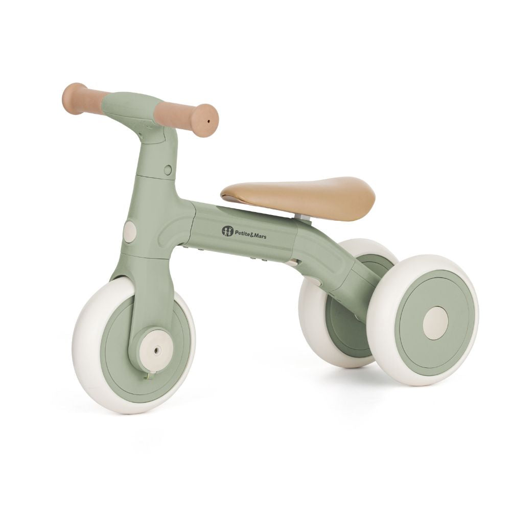PETITE&MARS Balans bicikl Bingo 3 u 1, Sage Leaf