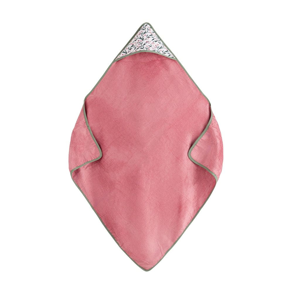 PETITE&MARS Loulou ručnik bambus 100x100cm, Pink Meadow
