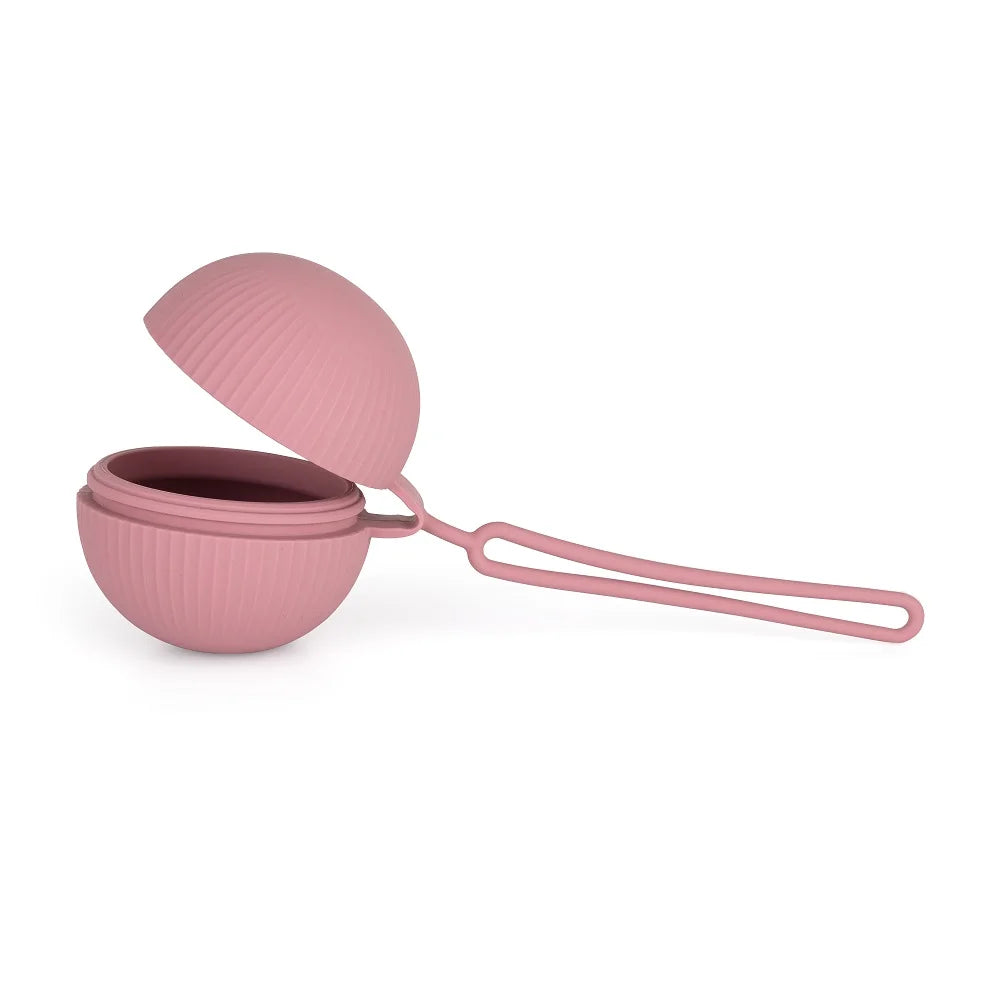 PETITE&MARS Silikonska kutijica za dudu, Dusty Rose