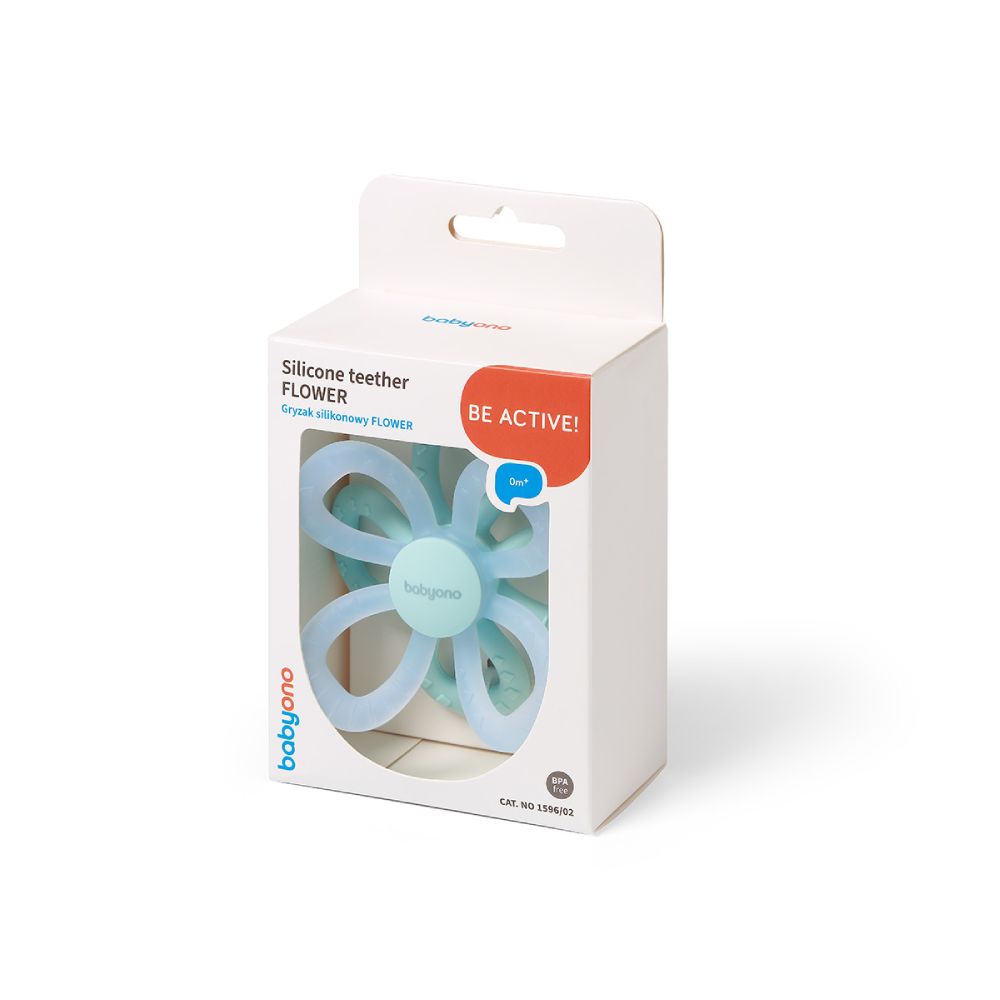 BabyOno Grickalica za zube Flower, plava