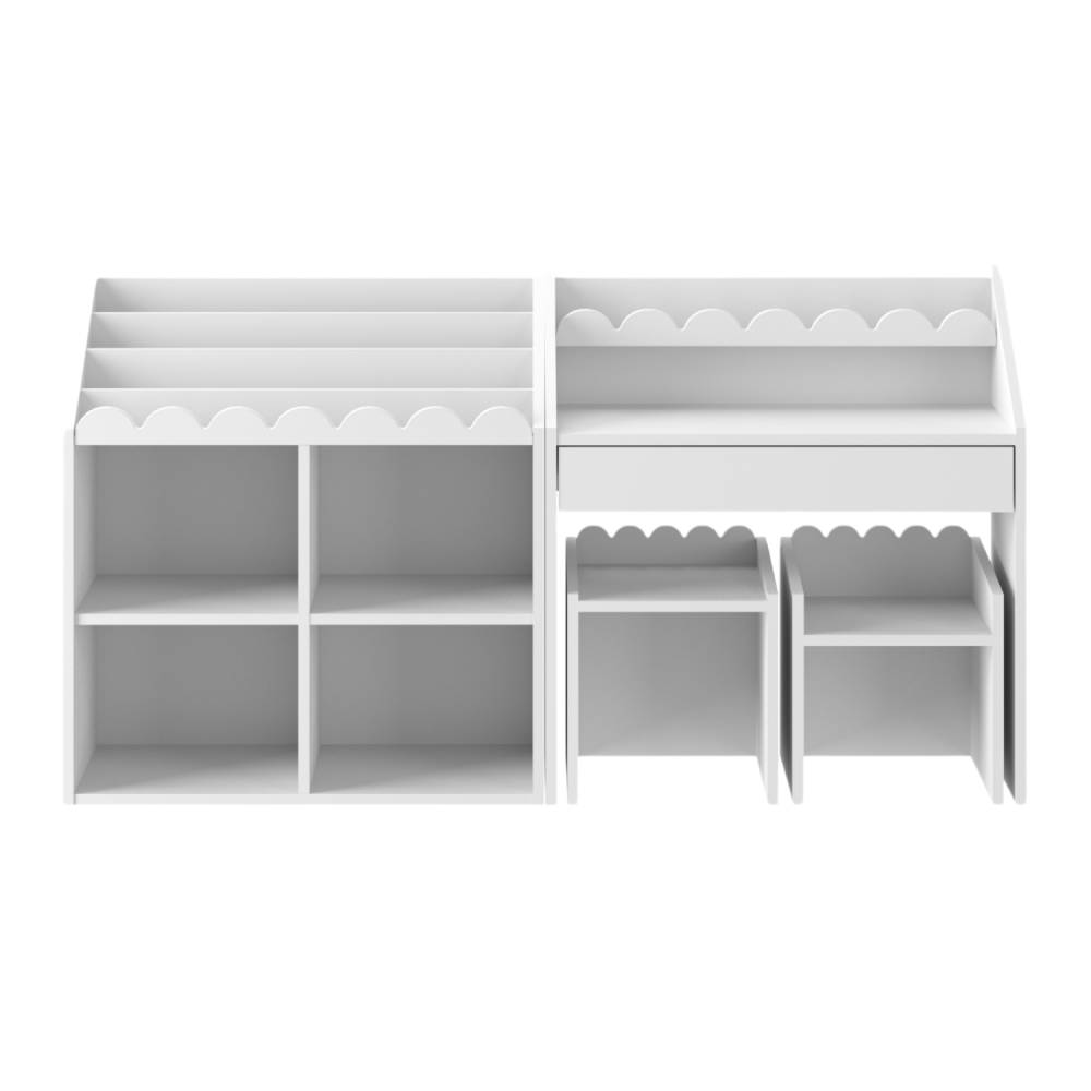 Bellamy Book Nook Montessori stol, snow