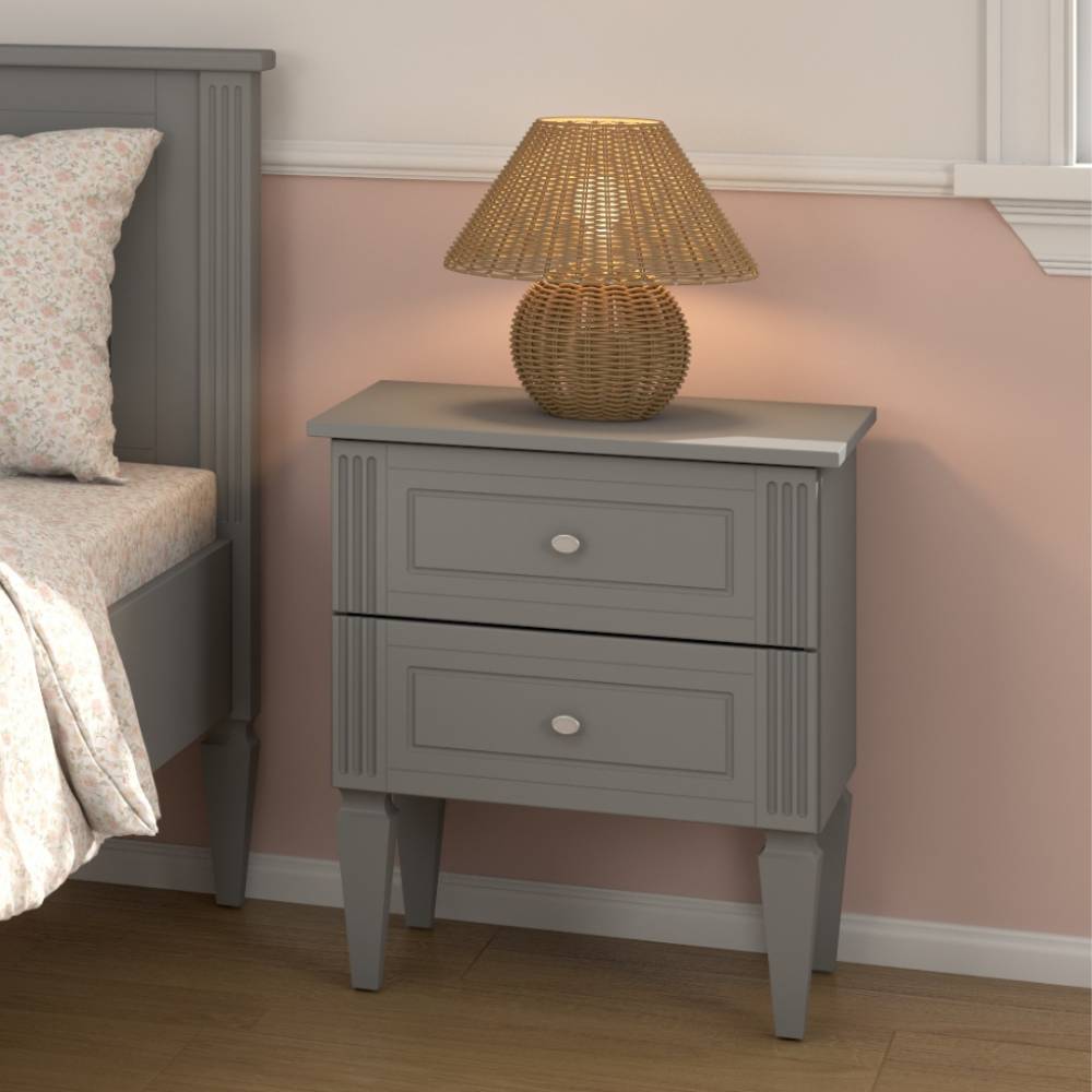 Bellamy Ines noćni ormarić, grey