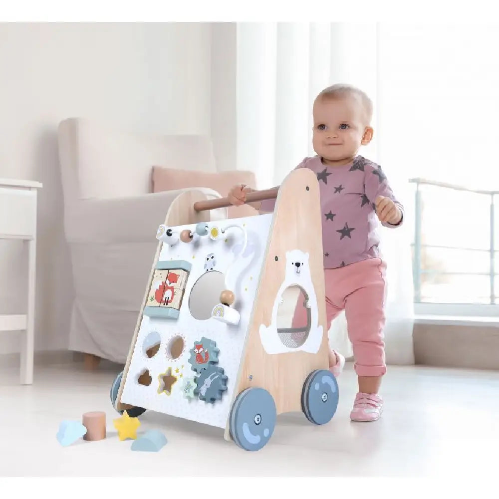 Ecotoys Drvena edukativna guralica