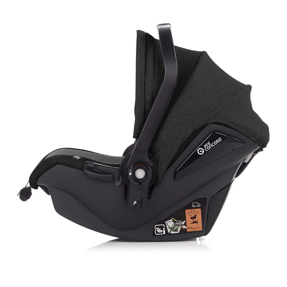 JANE CONCORD Koos i-Size R1 autosjedalica 0-13 kg (40-83 cm), Cold Black