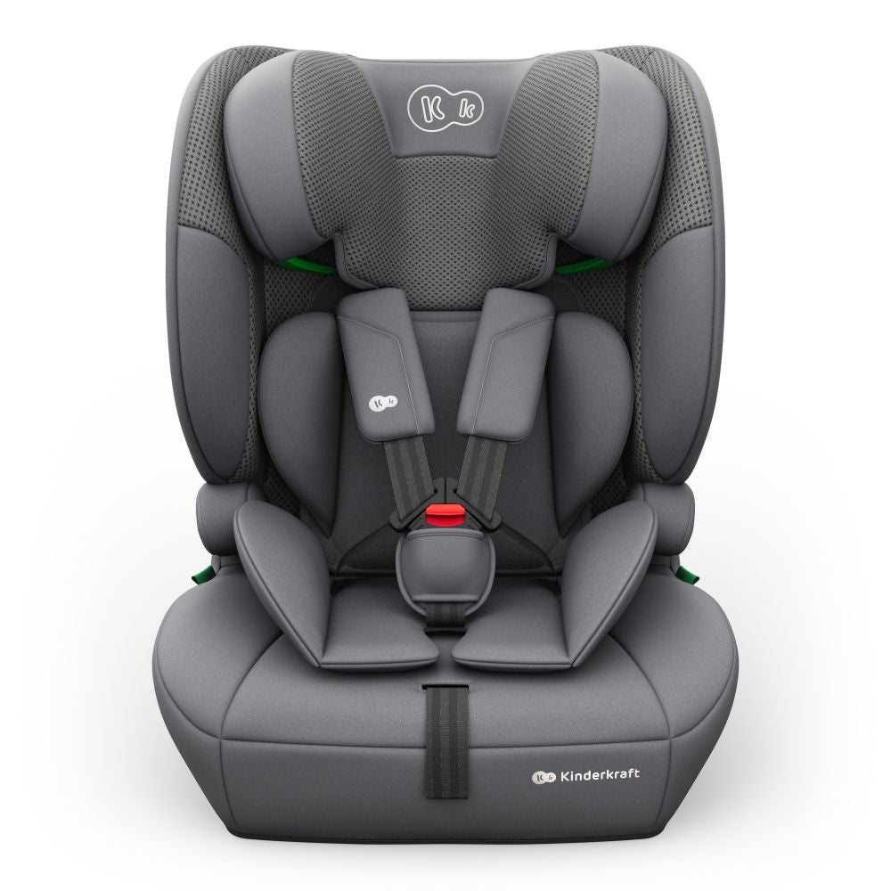 Kinderkraft autosjedalica Comfort Up 2 plus i-Size 9-36 kg (76-150 cm) bez Isofix-a, Grey
