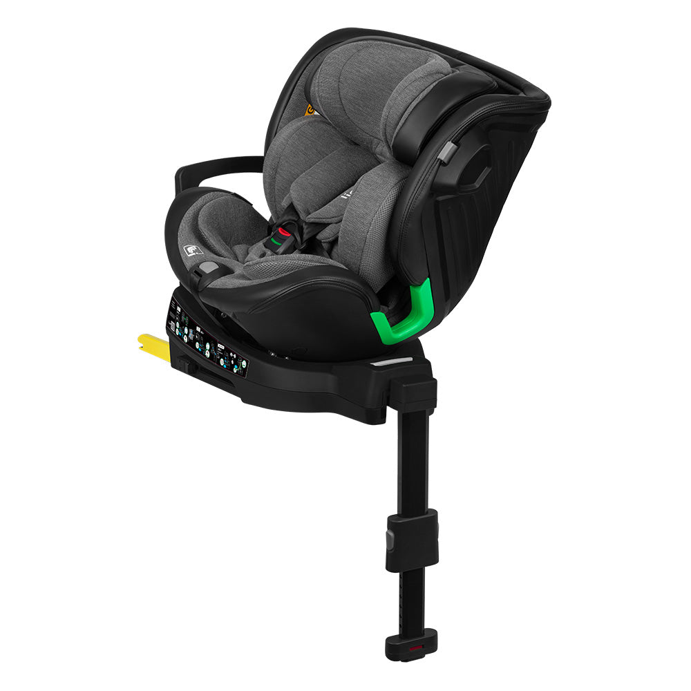 Lionelo autosjedalica Harmony i-Size 0-36 kg (40-150 cm) 360, Graphite Leather