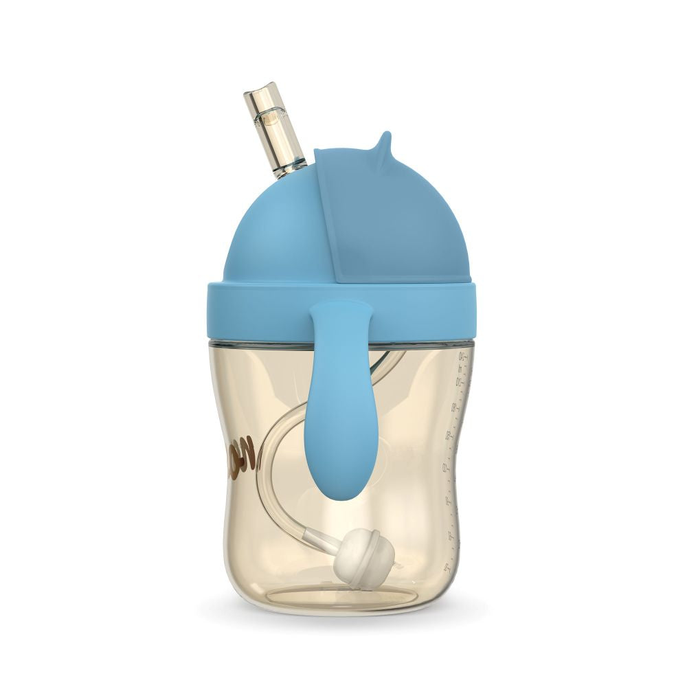 NENO BEBESITO bočica sa slamkom 240 ml, plava