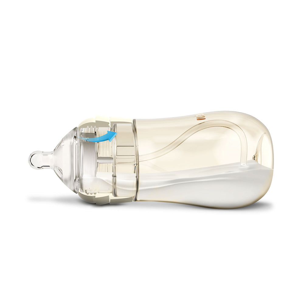 NENO MIO Rabbit 3u1 bočica za hranjenje 300 ml, Cream